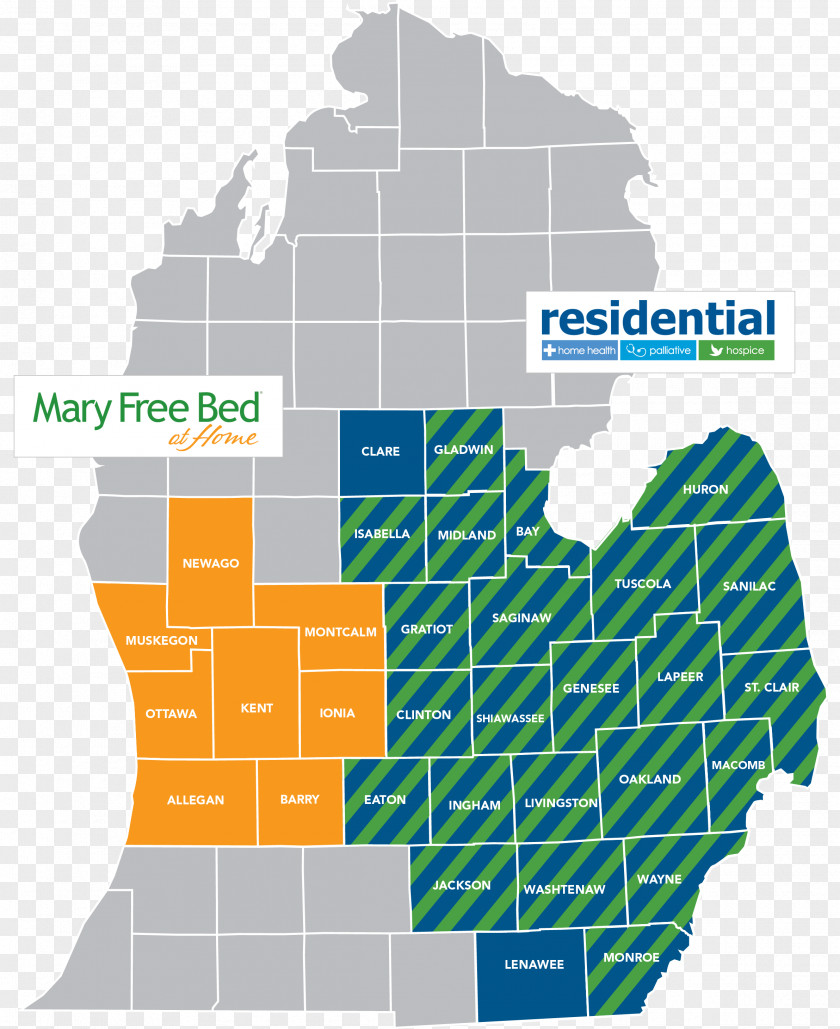 Home Counties Map Michigan Royalty-free Vector Graphics Illustration PNG