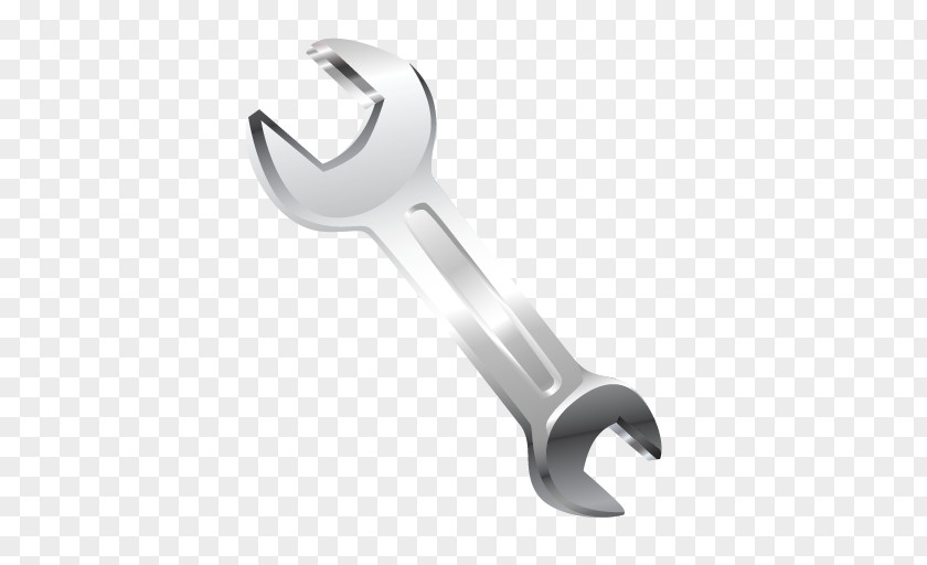 Wrench Hand Tool Adjustable Spanner Icon PNG