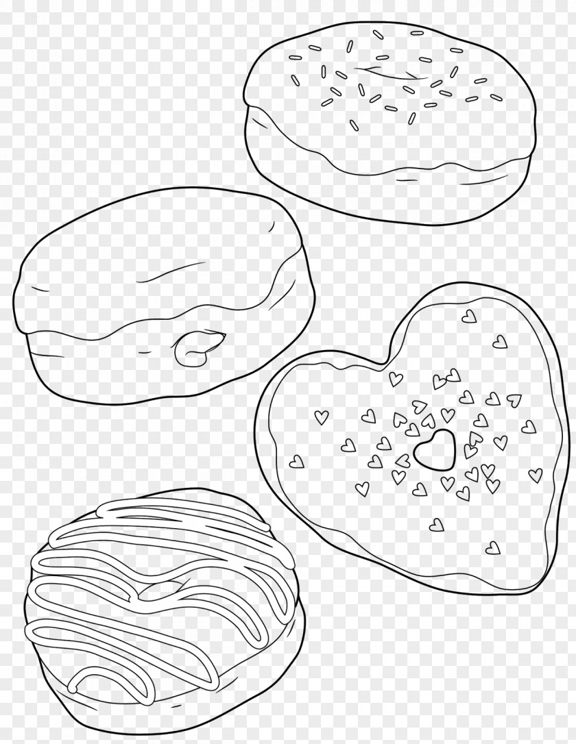 Dunkin' Donuts Coloring Book Coffee And Doughnuts Frosting & Icing PNG