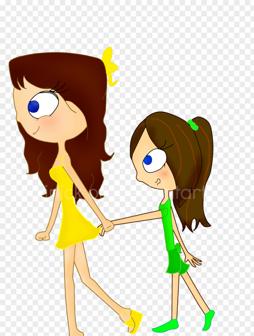 Sister Cartoon Drawing Clip Art PNG