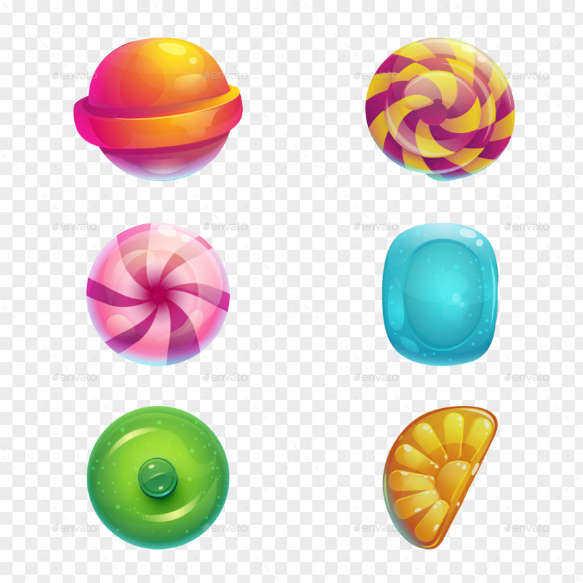Sweets Lollipop Gummi Candy Game PNG