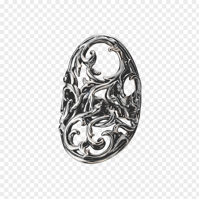 Silver Locket Body Jewellery Font PNG