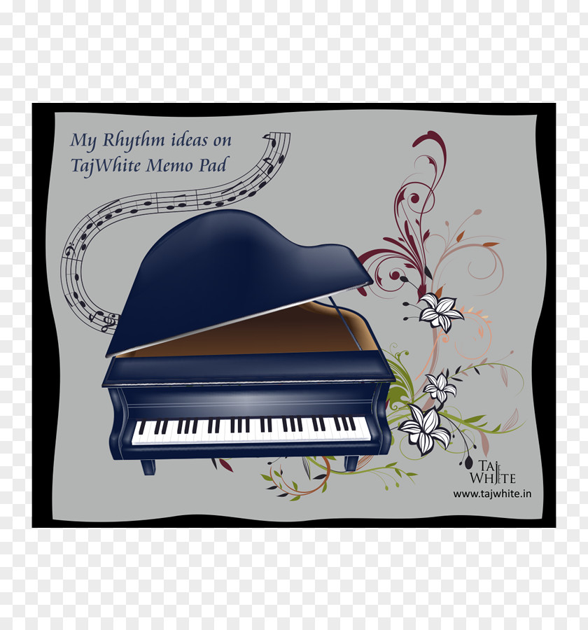 Spiral Wire Notebook Piano Drawing PNG