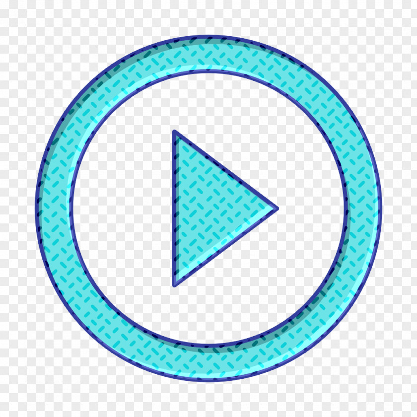 Symbol Electric Blue Circle Icon Play PNG