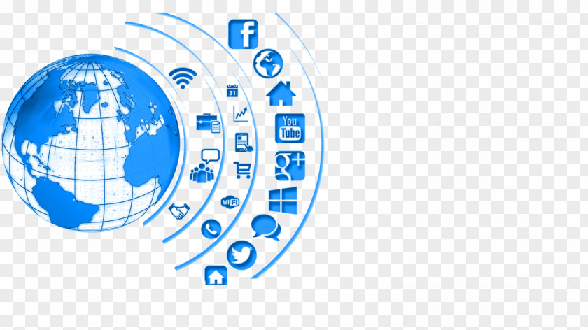 Business Icons Social Media Marketing Digital Advertising Internet PNG