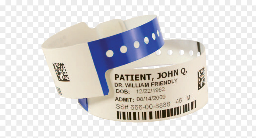 Rubber Band Bracelets Wristband Hospital Patient Product Label PNG