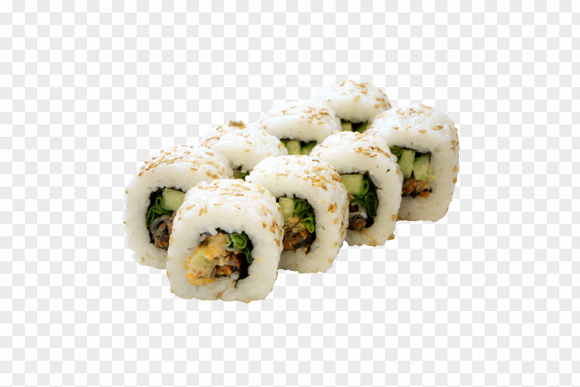 Sushi California Roll Makizushi Hors D'oeuvre Restaurant PNG