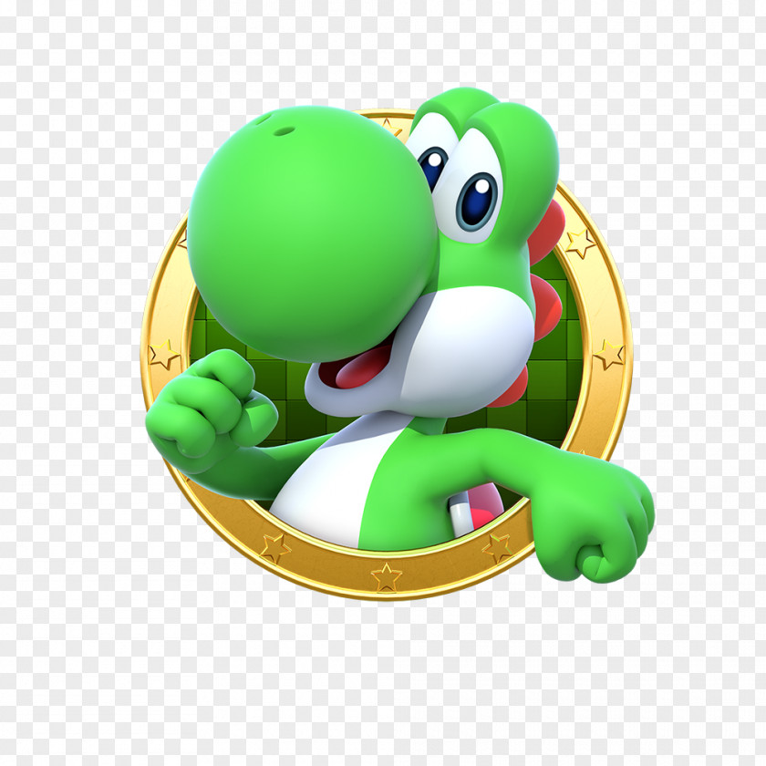Yoshi Mario Party Star Rush Luigi Princess Peach Toad PNG