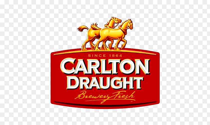 Beer Carlton Draught & United Breweries Lager PNG