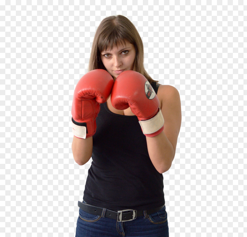 Boxing Glove Women's Woman PNG