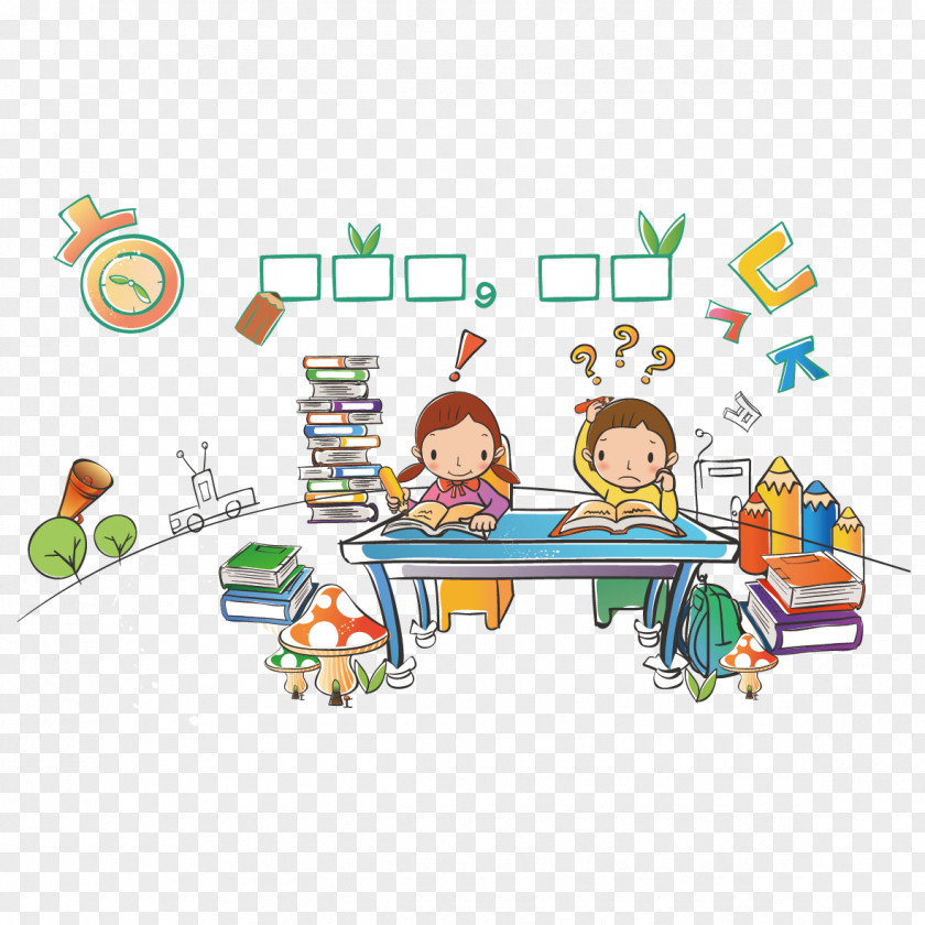 Children Learn Student Learning Euclidean Vector Classroom PNG