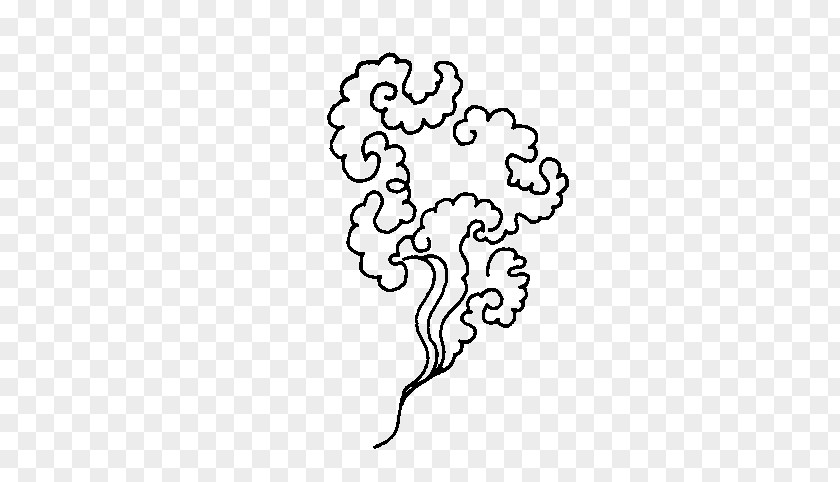 Creative Hand-painted Clouds Cloud Drawing PNG