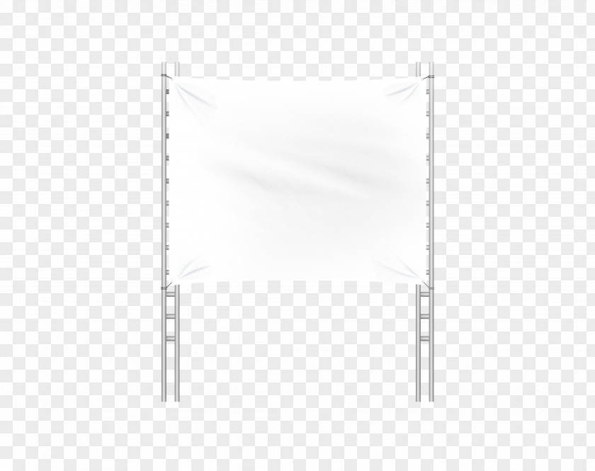 Beautiful Flag Billboard Black And White Pattern PNG