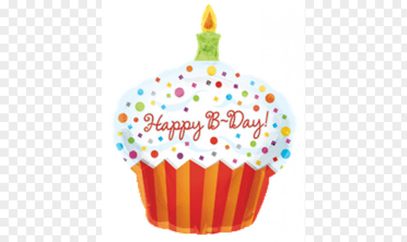 Birthday Cupcake Cakes Cake Balloon PNG