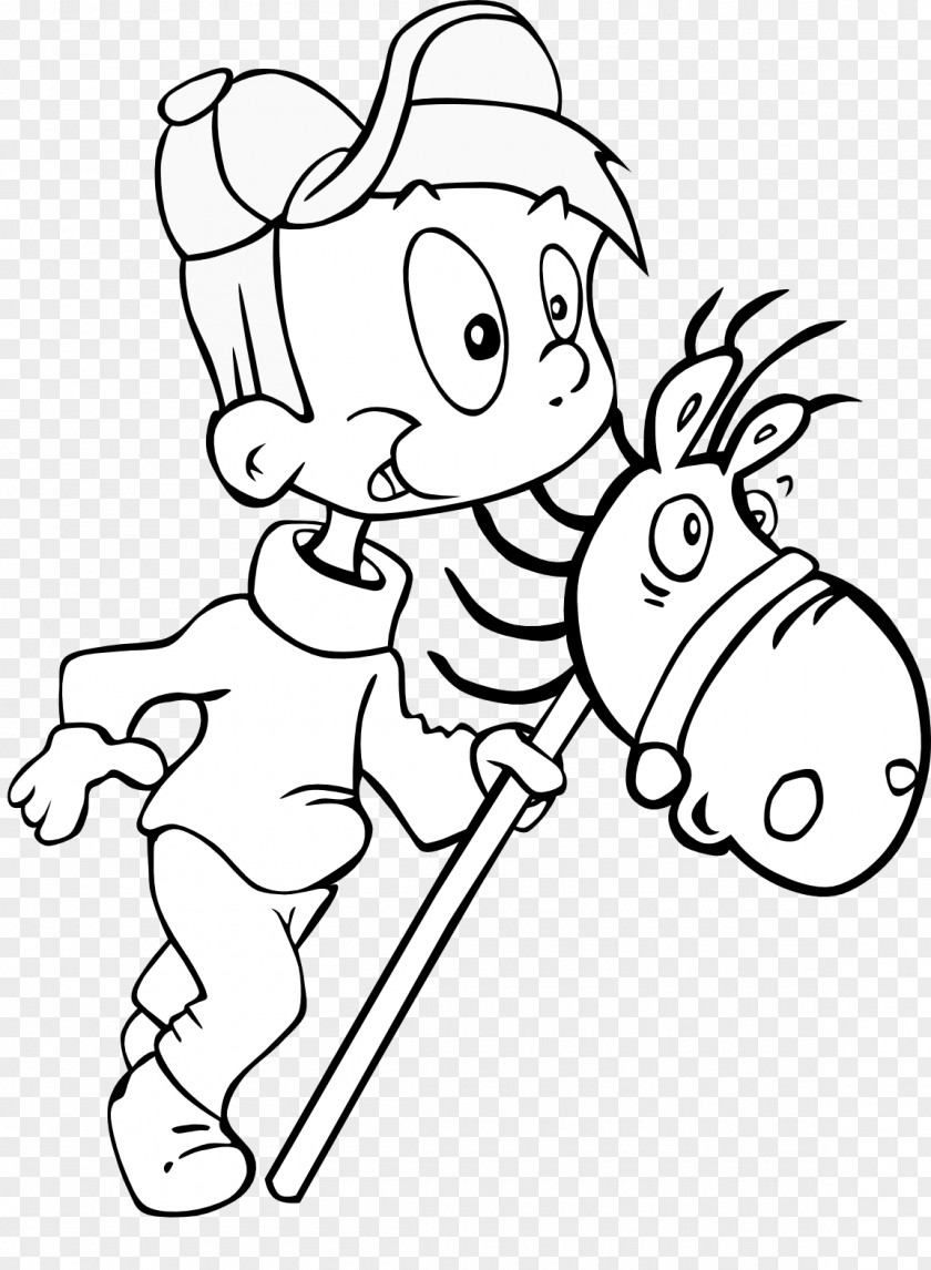 Boy Coloring Book Clip Art PNG