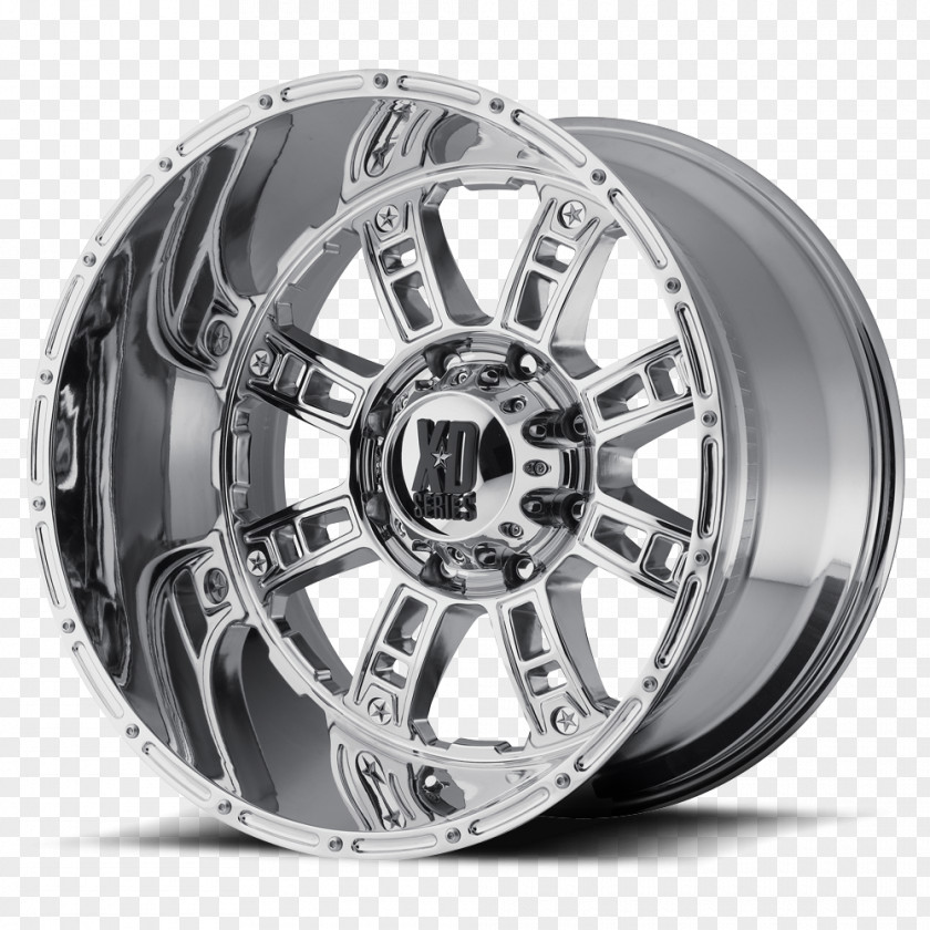 Bully Rockstar XD Series Wheels XD809 Riot Chrome Wheel Rim XD80929068218 Motor Vehicle Tires Sizing PNG