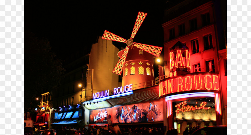 Cabaret Moulin Rouge Montmartre Quartier Pigalle Place Du Tertre PNG