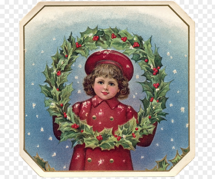 Christmas Victorian Era Holiday Clip Art PNG