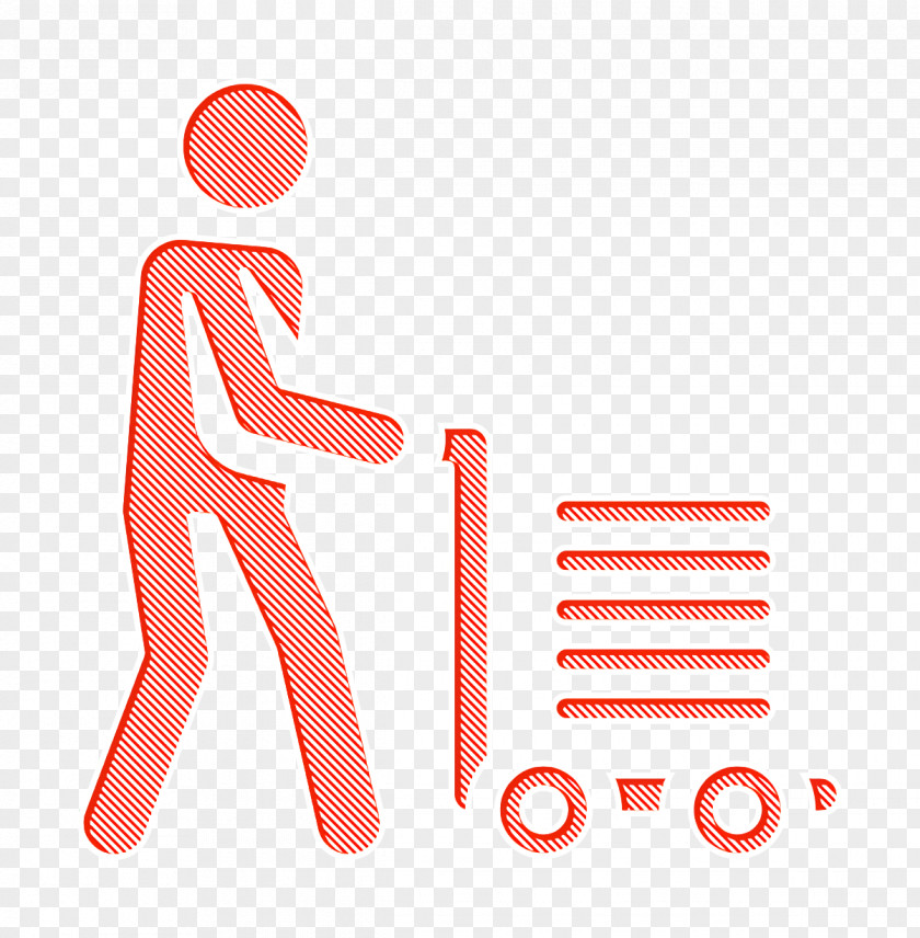 Delivery Icon Day In The Office Pictograms Courier PNG