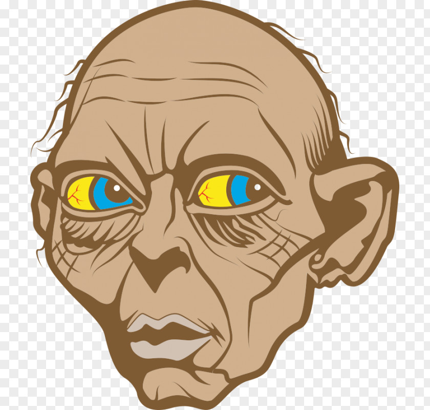 Gollum Character The Lord Of Rings PNG