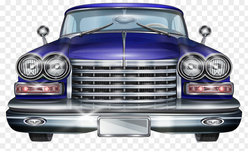 Pull The Wind Classic Cars Vintage Car Drawing Illustration PNG