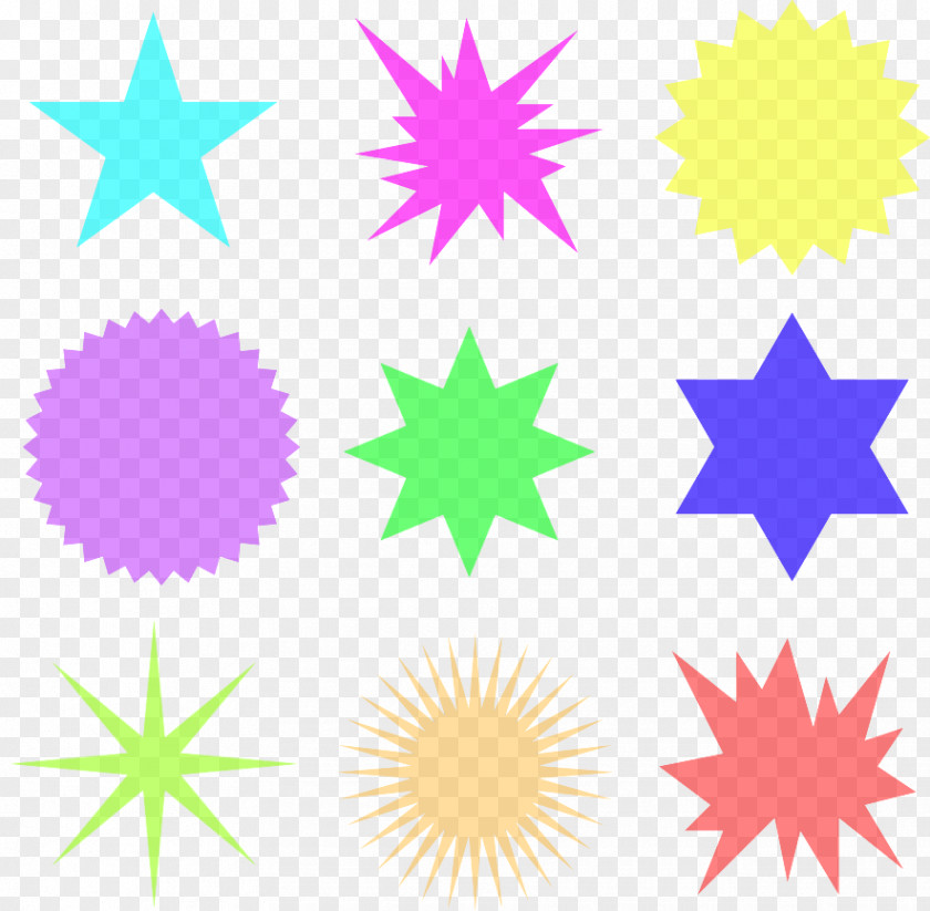 Star Matrijs Material Shape PNG