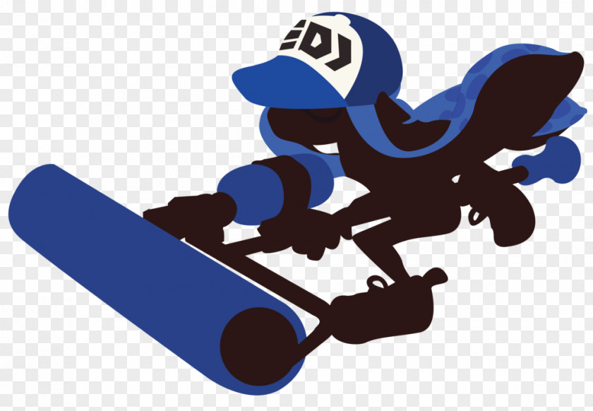 Blue Squid Splatoon Fan Art PNG