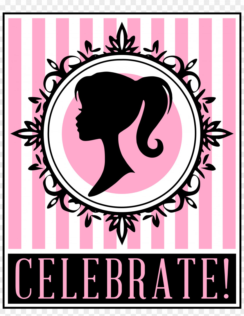 Cupcake Barbie Children's Party Birthday PNG party Birthday, pink singer clipart PNG