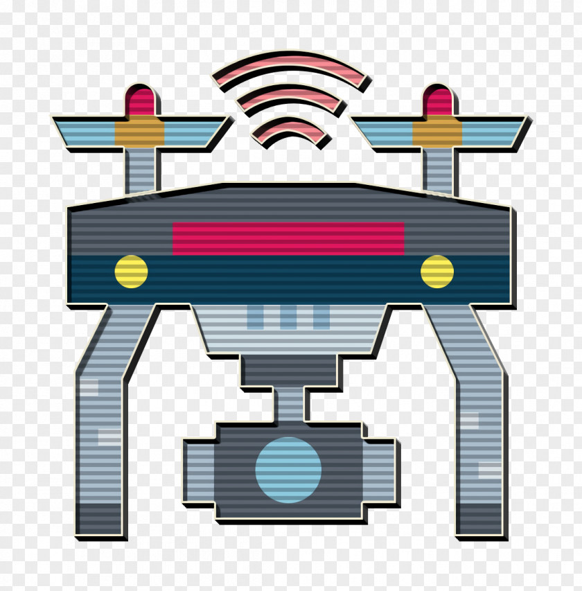 Film Director Icon Drone PNG