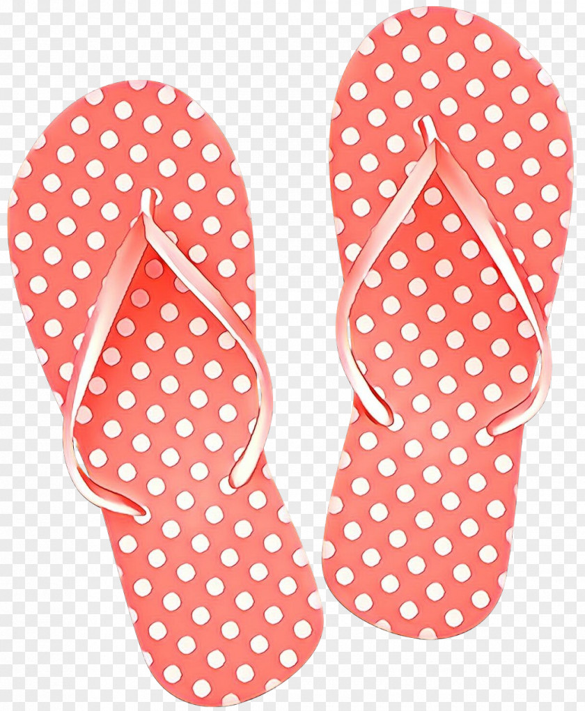 Sandal Shoe Polka Dot PNG