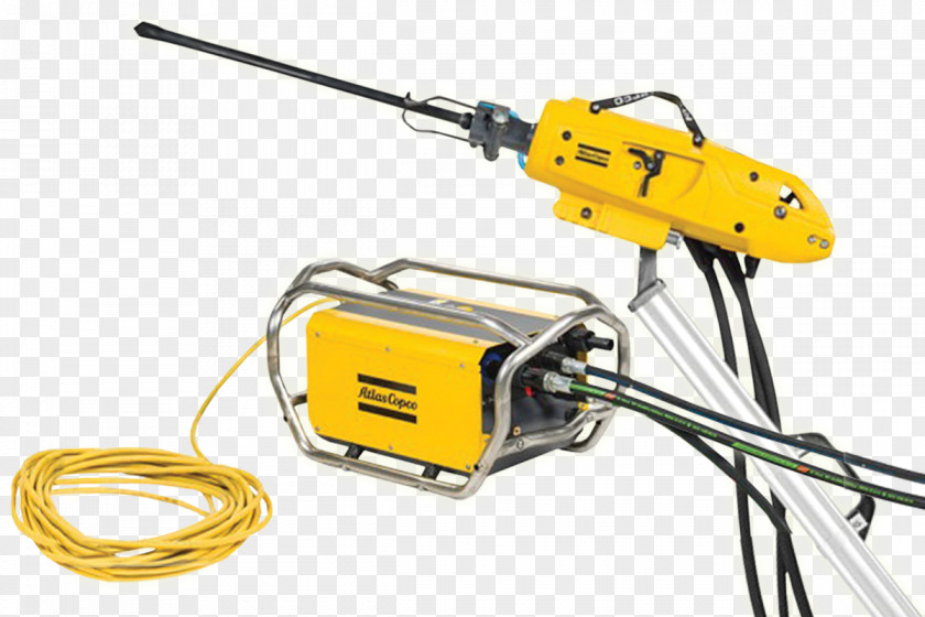 Tool Hydraulics Augers Hydraulic Machinery Atlas Copco PNG