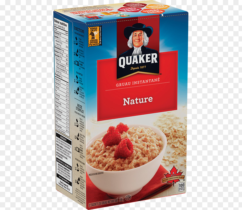 Apple Quaker Instant Oatmeal Breakfast Cereal Vegetarian Cuisine Oats Company PNG