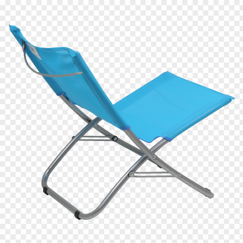 Beach Chair Turquoise Furniture Plastic Teal Cobalt Blue PNG