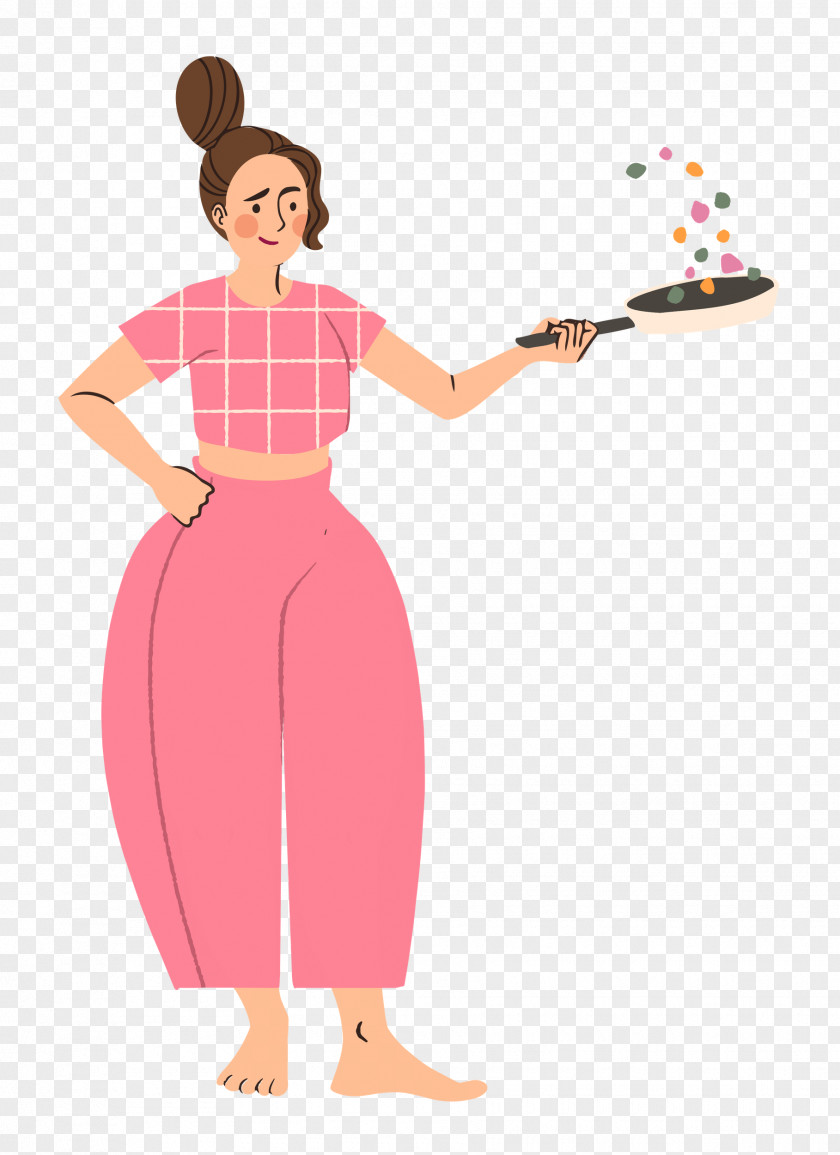 Clothing Cartoon Abdomen Pink M Pattern PNG
