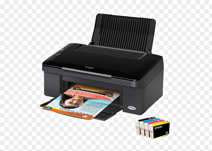 Printer Multi-function Epson Device Driver Inkjet Printing PNG