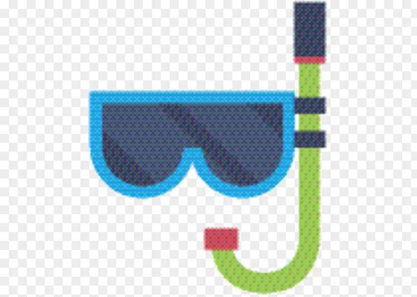 Rectangle Electric Blue Glasses Background PNG
