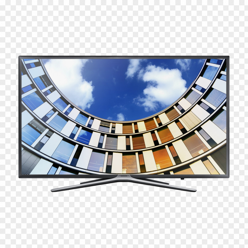 Samsung LED-backlit LCD M5520 Smart TV High-definition Television PNG