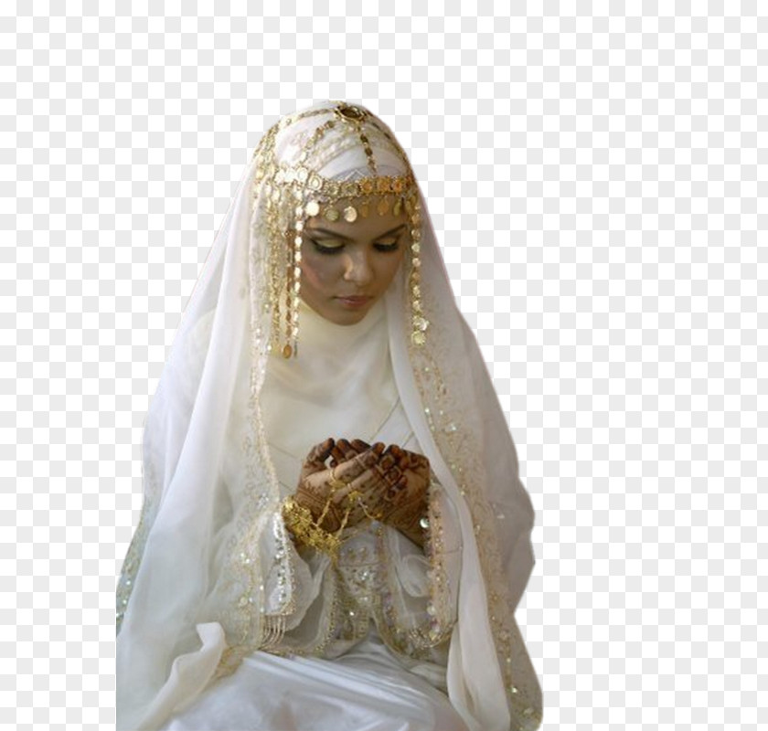 Bride Wedding Dress Islamic Marital Practices PNG