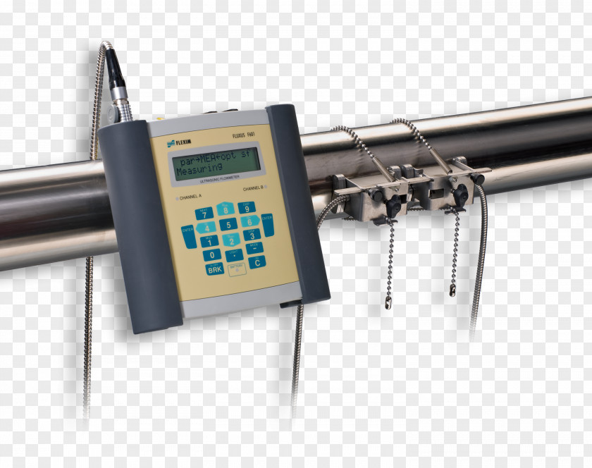 Flow Measurement Ultrasonic Meter Akışmetre Gas Liquid PNG