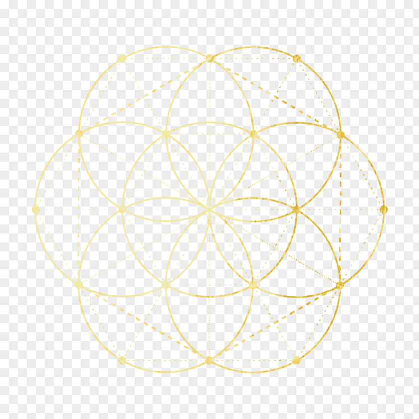 GOLD LINE Symmetry Yellow Pattern PNG