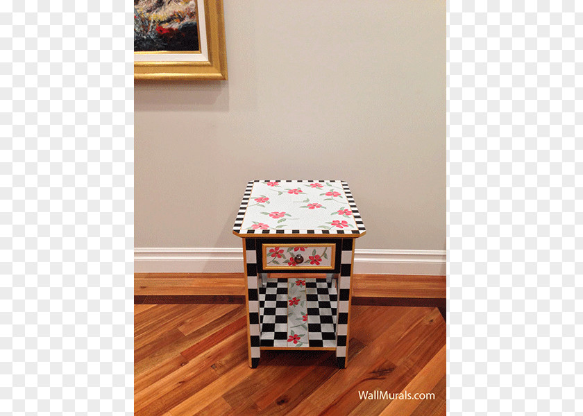 Hand Painted Table Furniture Living Room Dining PNG