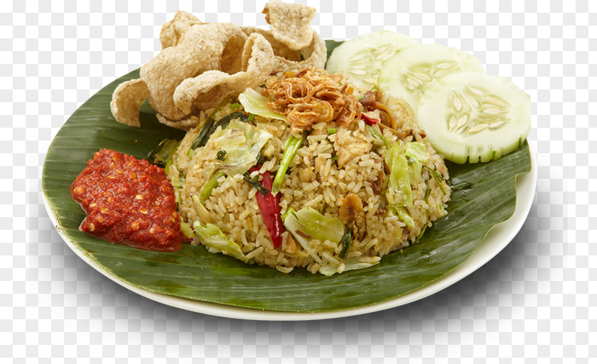 Thai Fried Rice Karedok Vegetarian Cuisine Cooked PNG