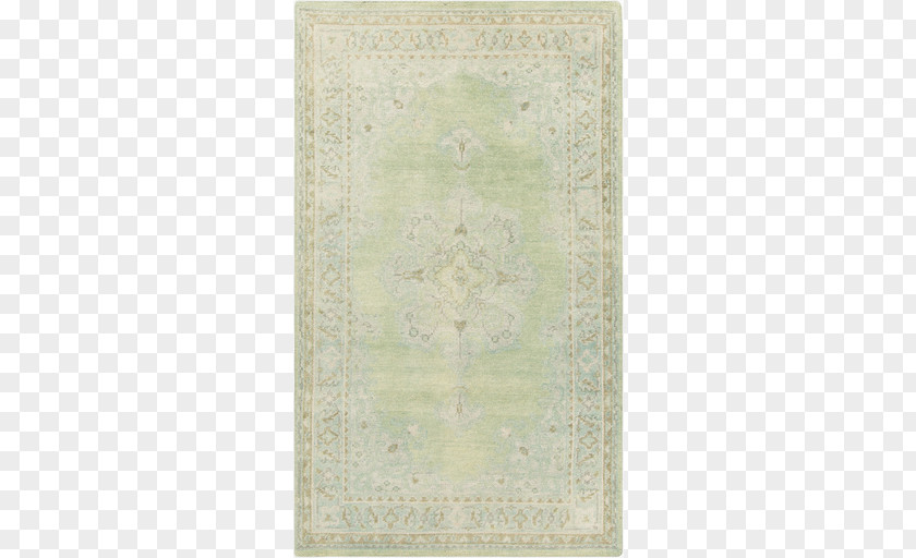 Carpet Green Wool Rectangle Knot PNG