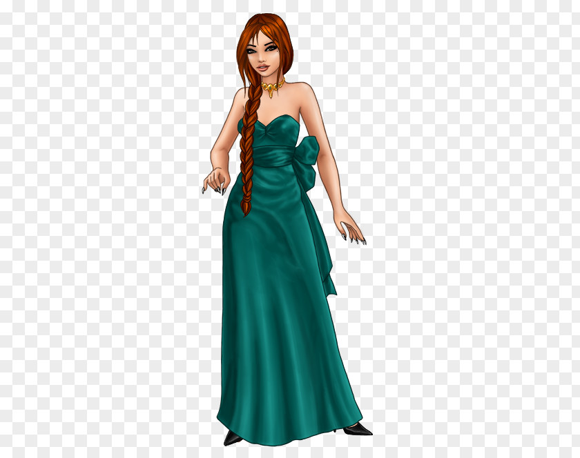 Dress Gown Cocktail Shoulder PNG