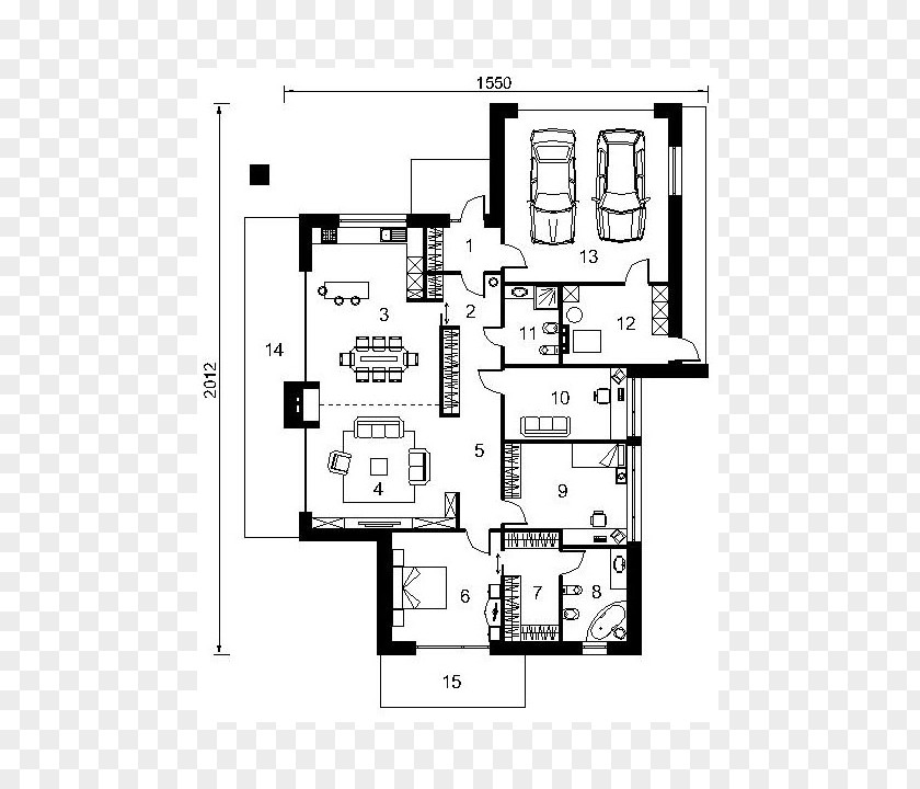 House Floor Plan Square Meter Building PNG