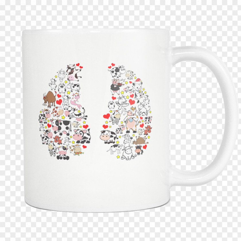 Mug Cattle Coffee Cup Love PNG