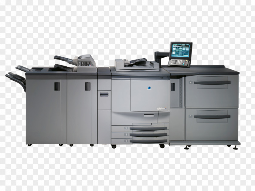 Printer Team Konica Minolta–Bizhub Multi-function Photocopier PNG