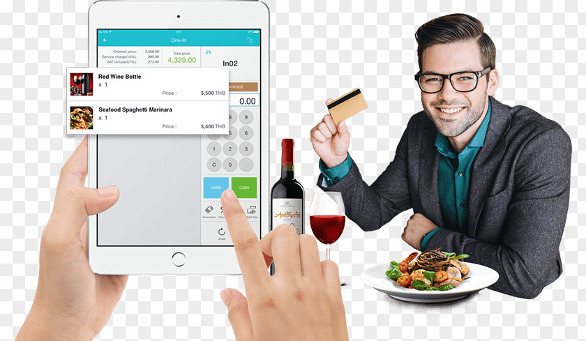 Restaurant Management Mobile Phones Buffet Food Point Of Sale PNG