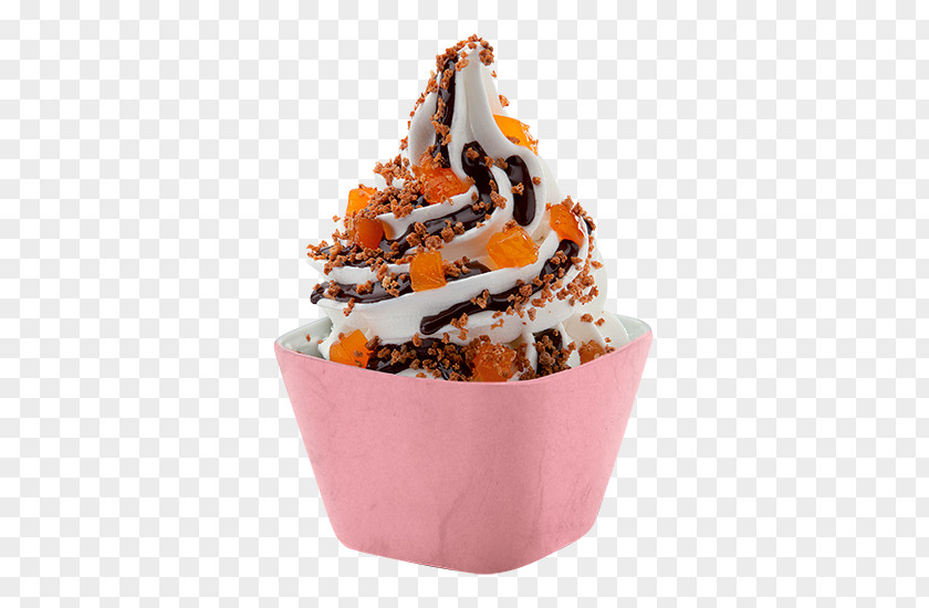 Yogurt Cups Sundae Frozen Chocolate Ice Cream Milk PNG