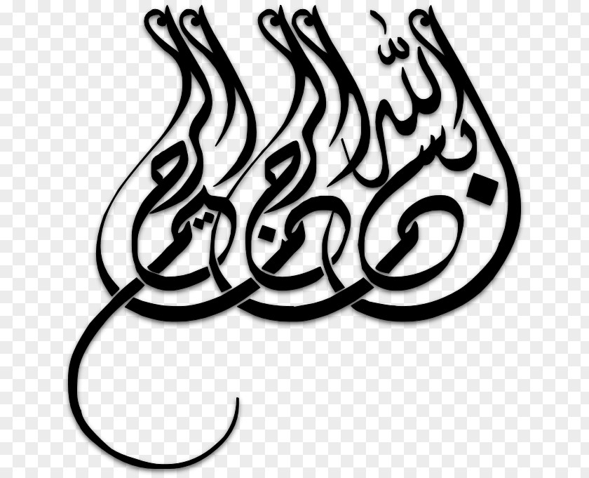 Bismillahirrahmanirrahim Mockup Basmala Allah Islamic Calligraphy Ar Rahiim Ar-Rahman PNG